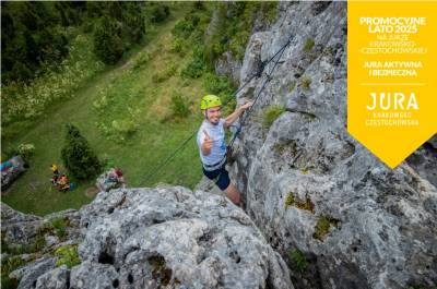 Promocyjne lato 2025 na Jurze Krakowsko-Częstochowskiej - Jura Aktywna i Bezpieczna !!!!