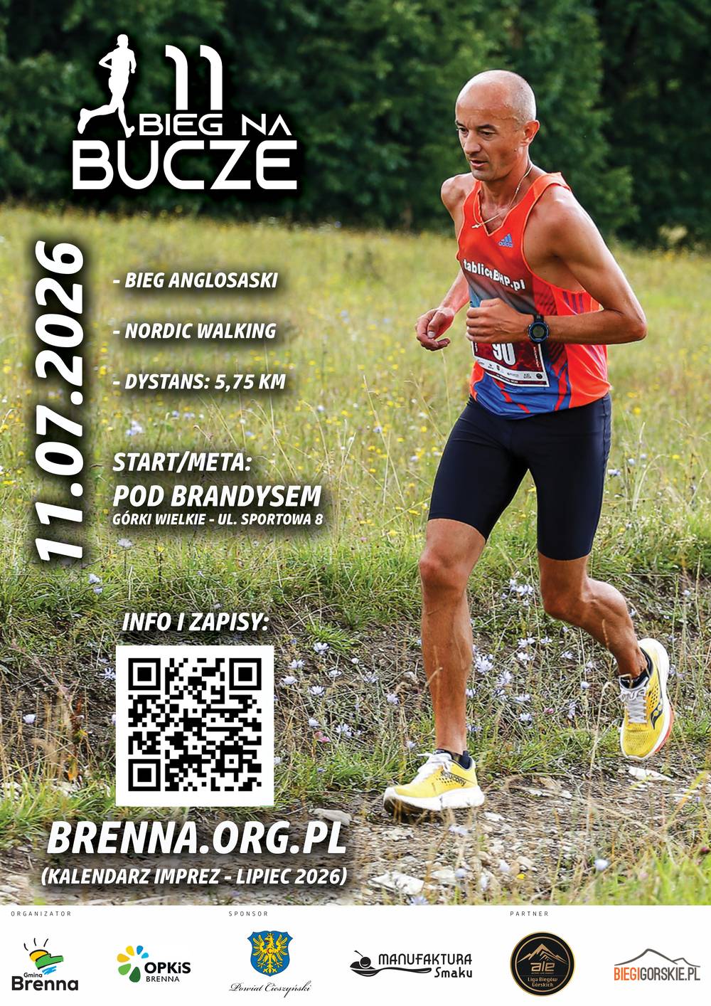 Plakat 11. Biegu na Bucze