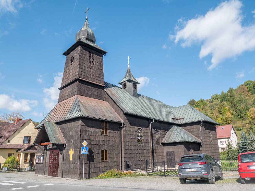 Czarny szlak rowerowy w Węgierskiej G&oacute;rce